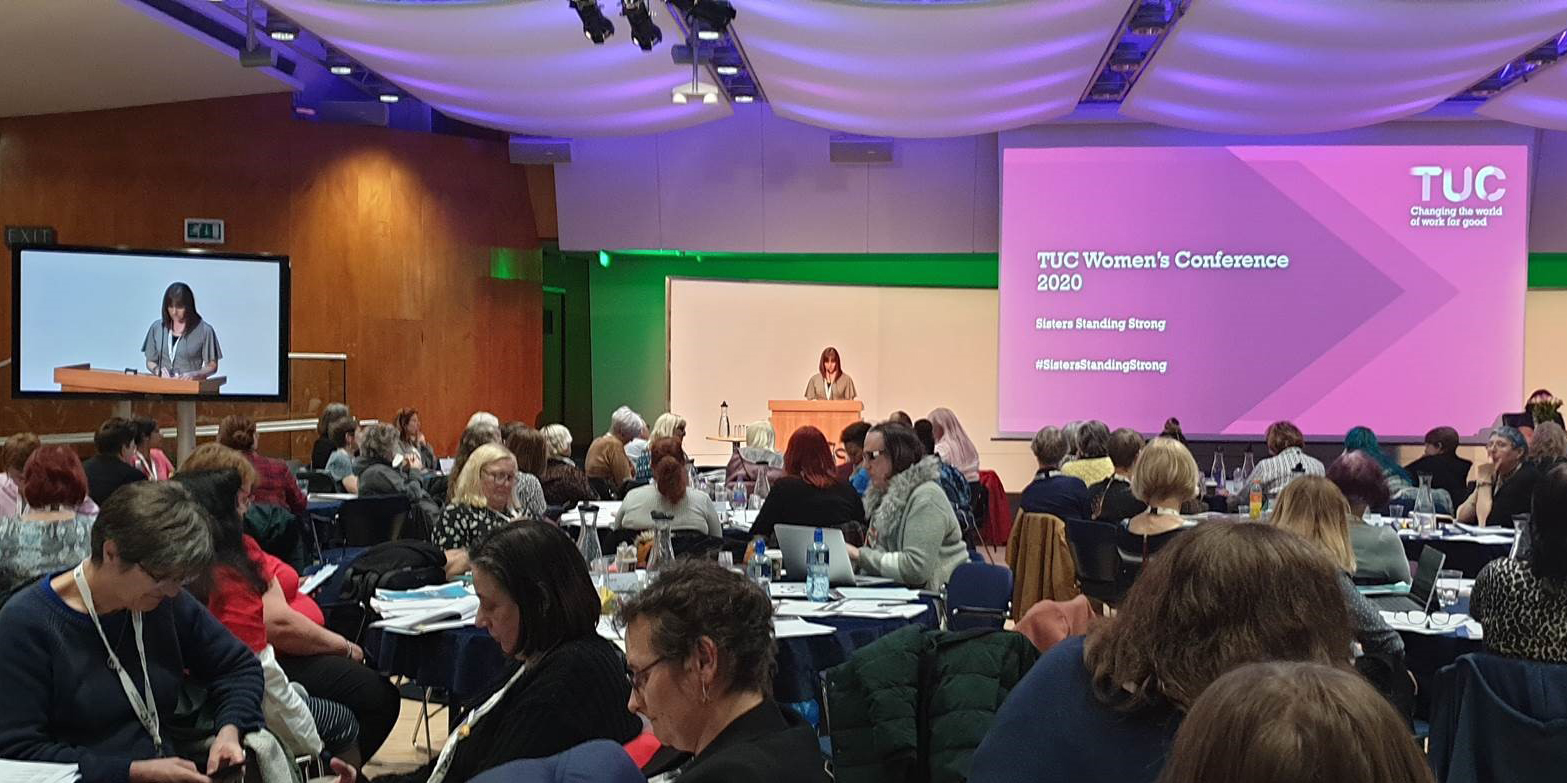 Nautilus backs sanitary products campaign at TUC Women's Conference