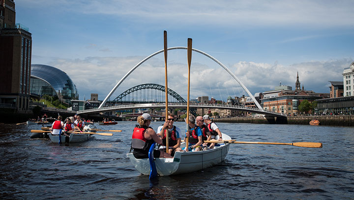 Hosts triumph in 10th Tyne Row